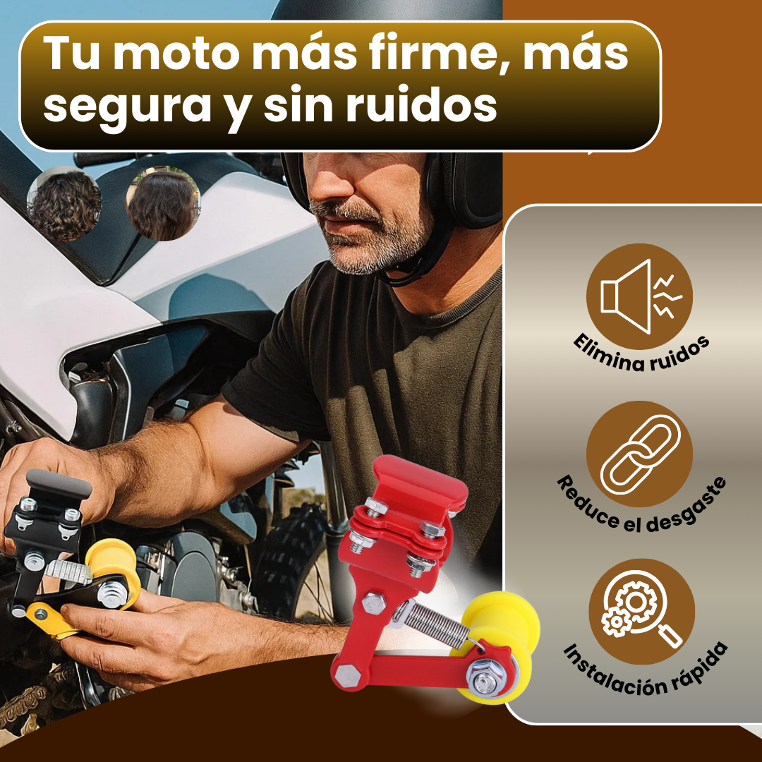 Tensor de Cadena ¡El ajuste perfecto para tu moto!