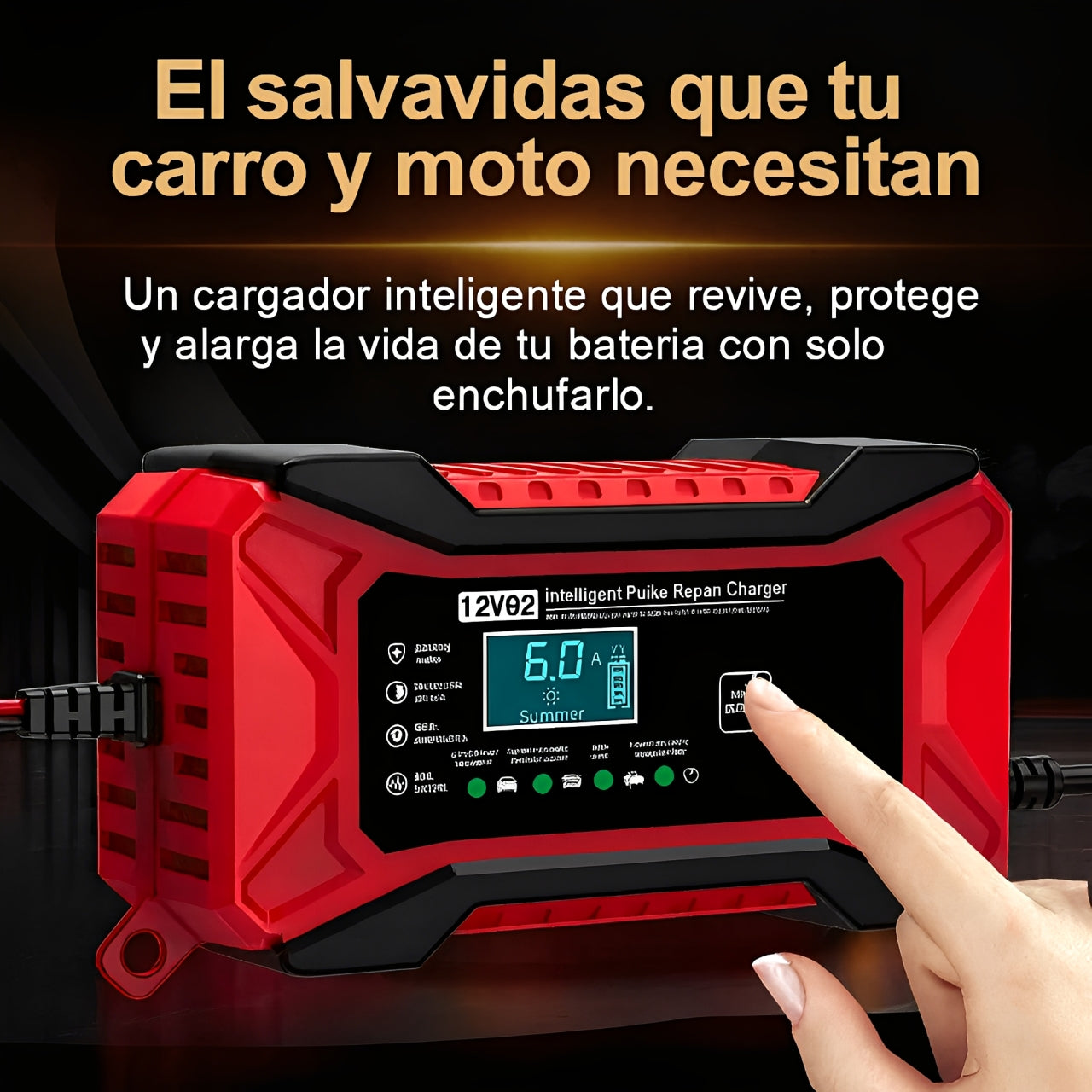 VoltMaster Pro⚡Con 4 modos de carga inteligentes